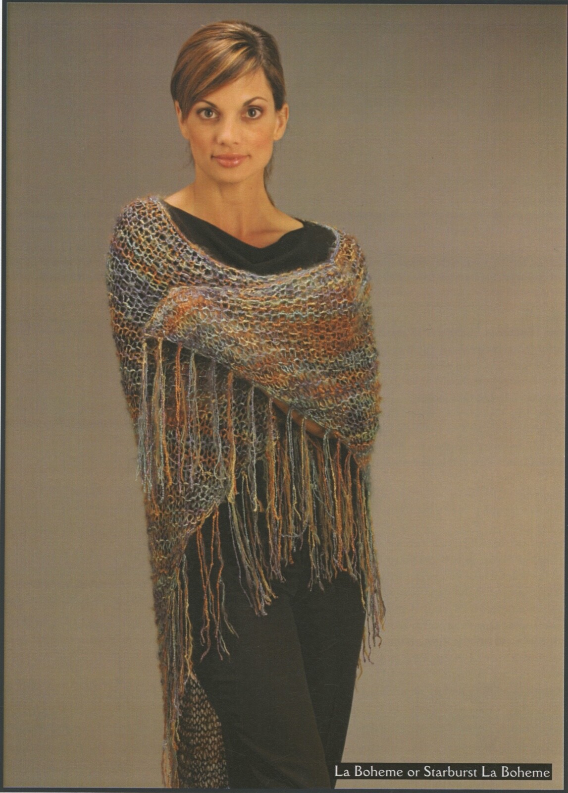 Fiesta Famous Shawl Knitting Pattern - Beginner, Easy Knit