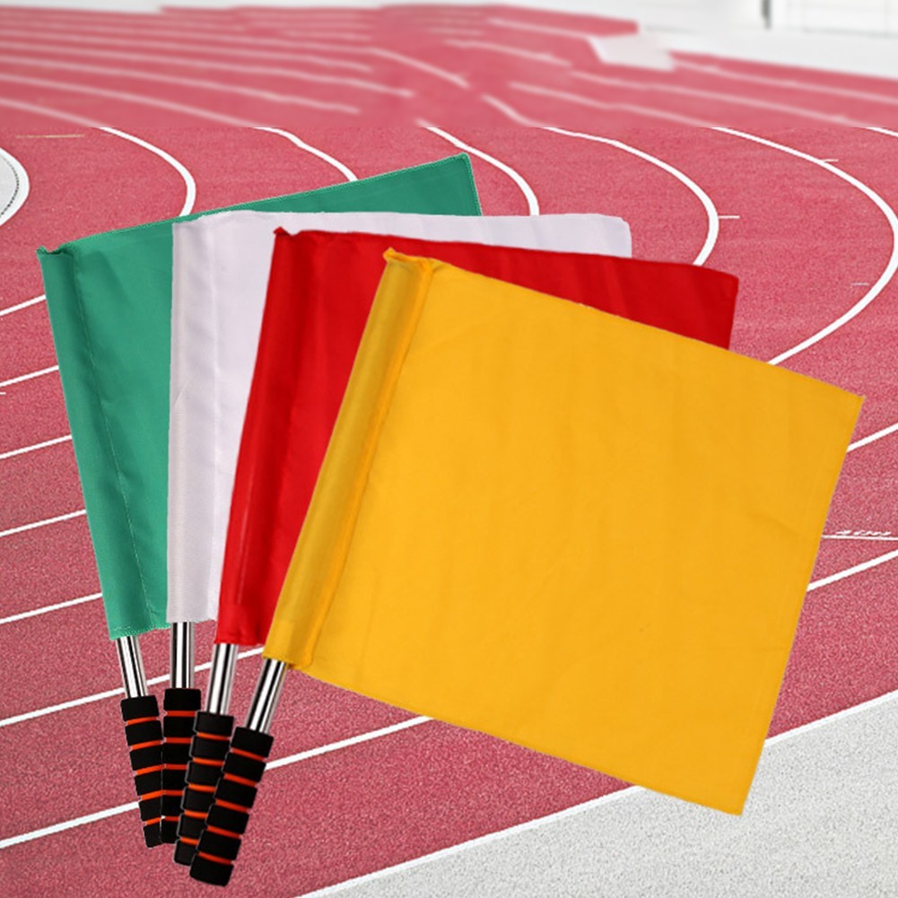 Quality Starting Flag Red/green/yellow/white Border Flag Rot/gr??n/gelb/wei?
