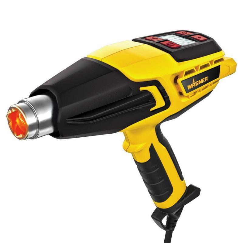 1500W Heat Gun Digital Temperature Control Ergonomic Design Nozzles LED Display