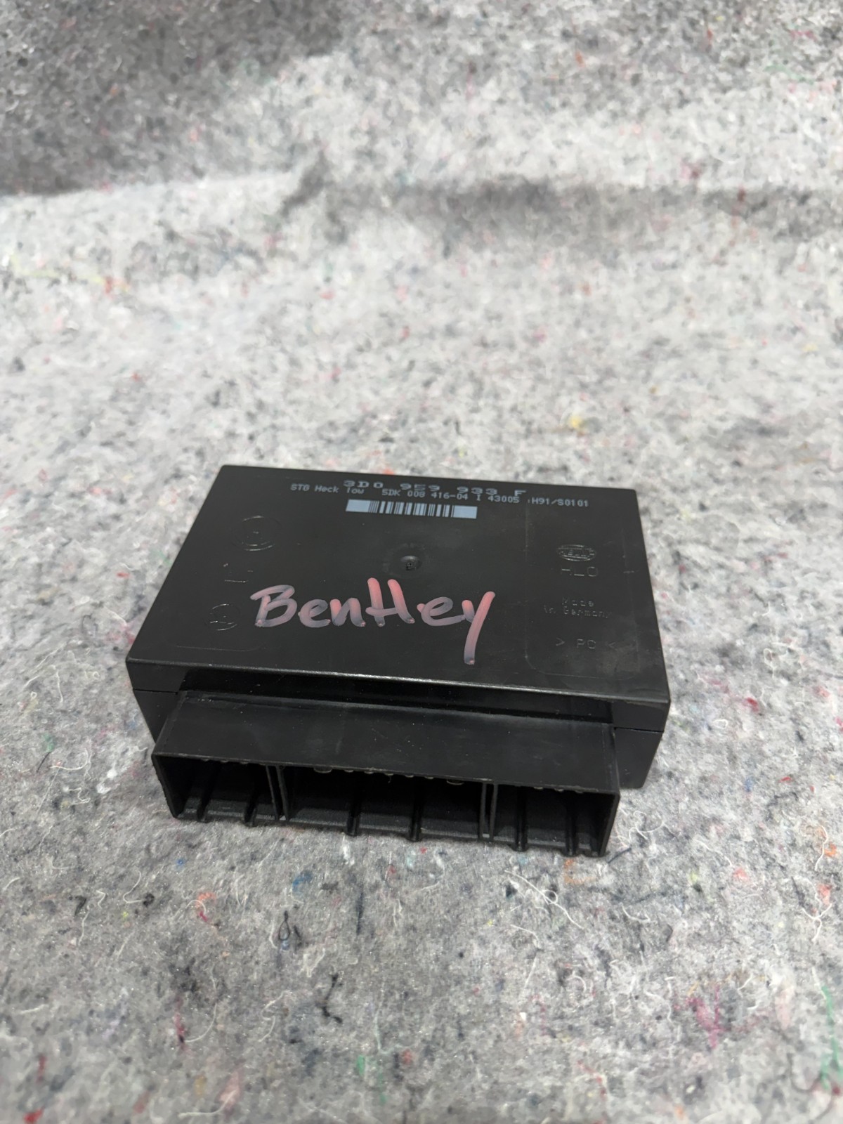 03-12 BENTLEY CONTINENTAL BODY COMPUTER CONTROL MODULE BCM OEM 3D0959933F