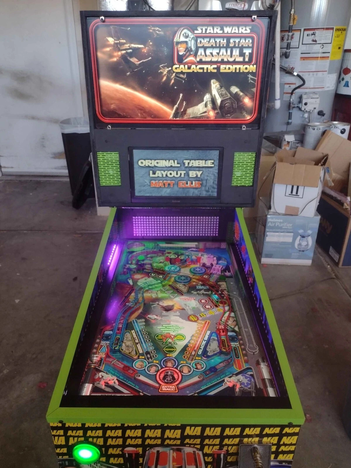Midsized Virtual Pinball Table