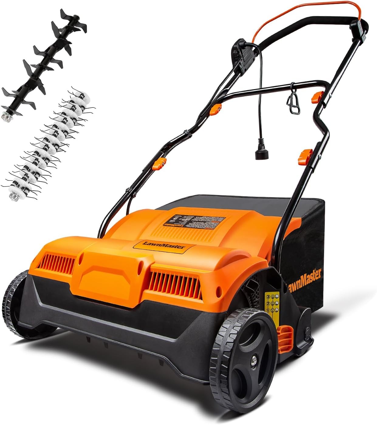 LawnMaster GVB1316 Electric 16” 13 Amp Dethatcher and Scarifier