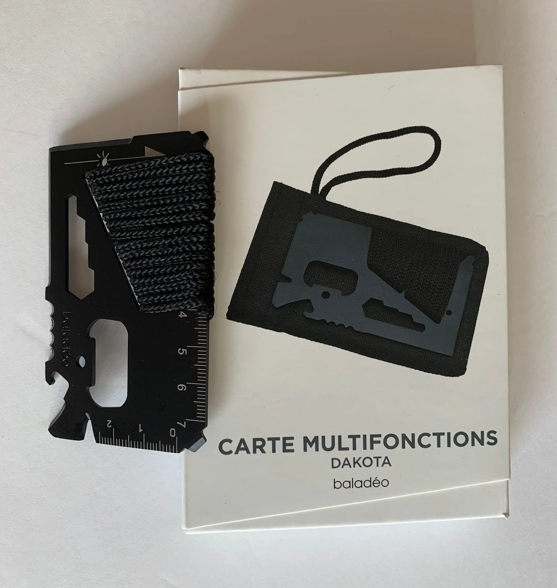Baladeo Dakota Survival Card Multi Tool eco215 - 9 - Multifunctions
