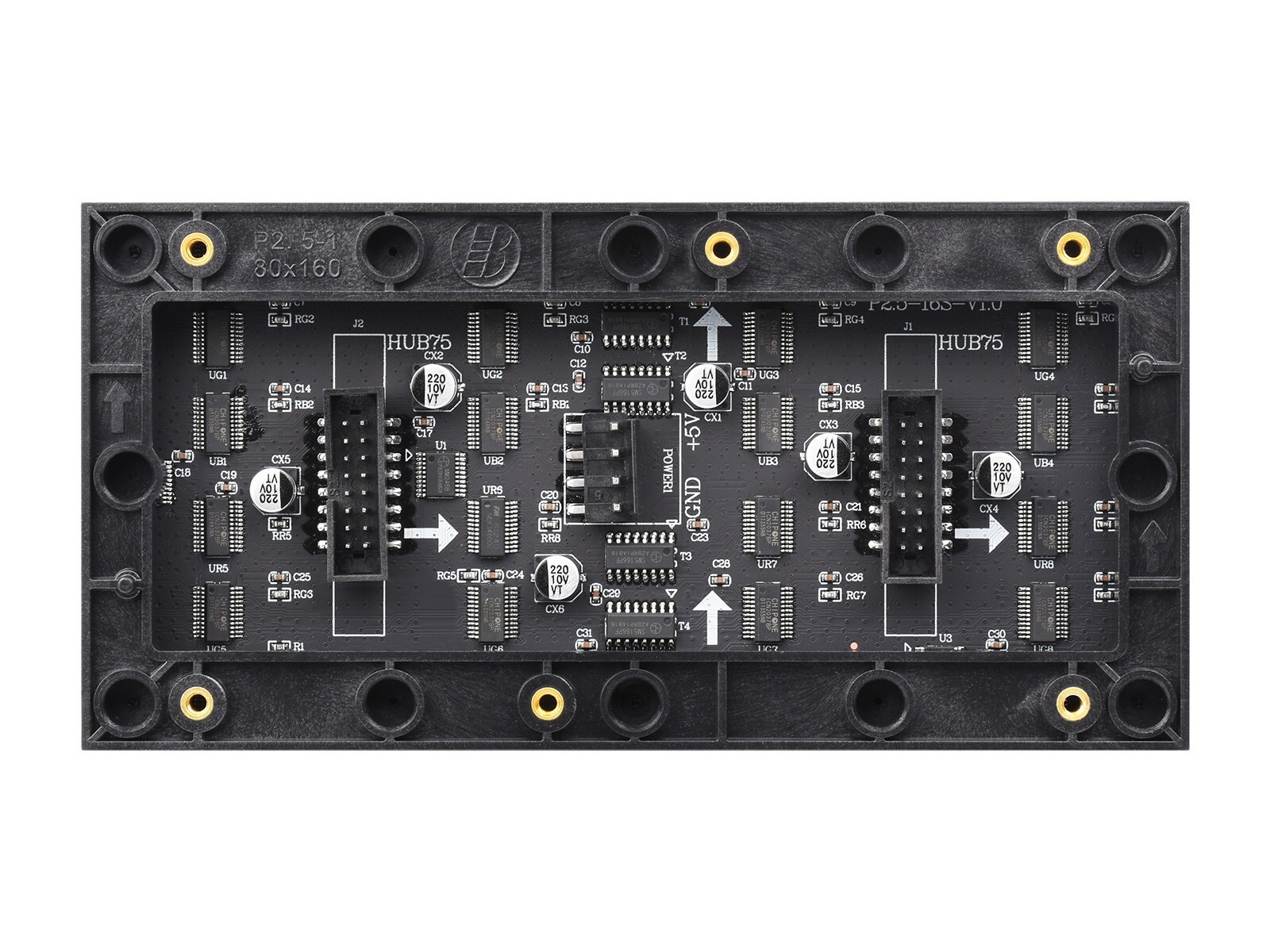 RGB Full-Color LED Matrix Panel 2.5mm Pitch 64x32 Pixels Waveshare