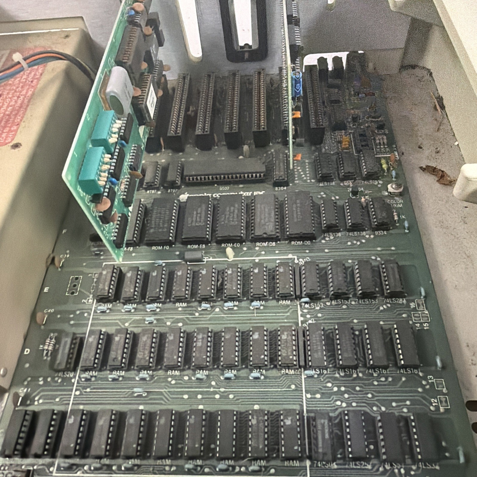 Early Model Apple II Plus Model A2S1048 AS IS FOR PARTS