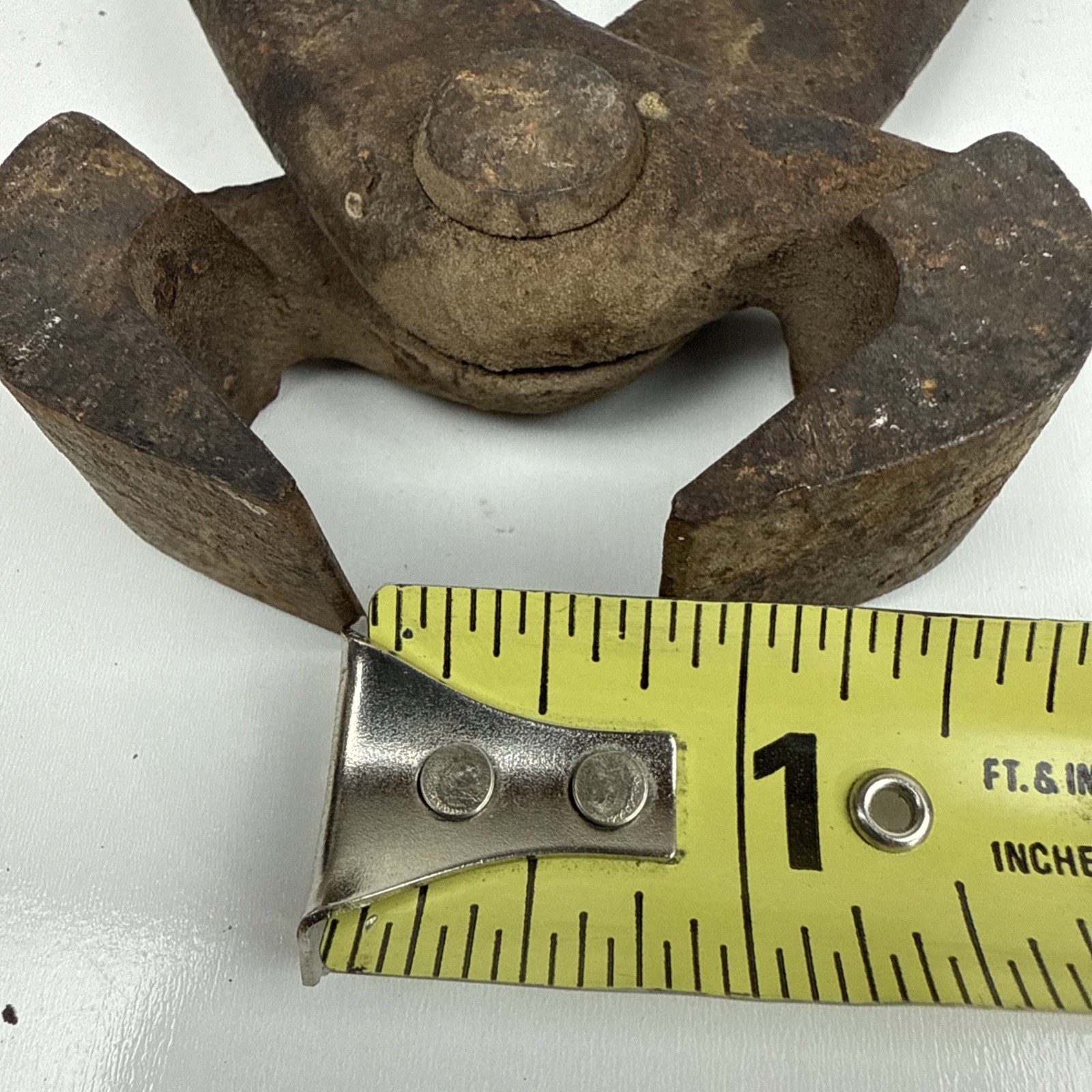 Vintage Hand Forged Blacksmith Nippers 14in