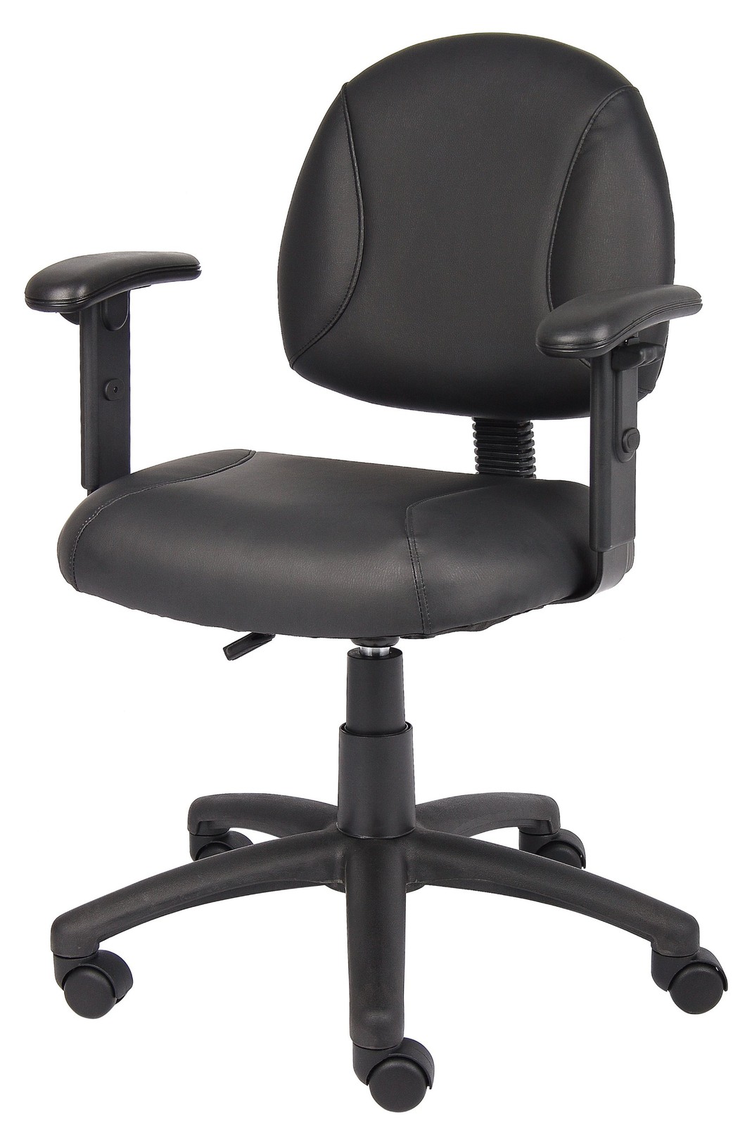 Posture Task Chair with Adjustable Arms in Black, 250 (B306)