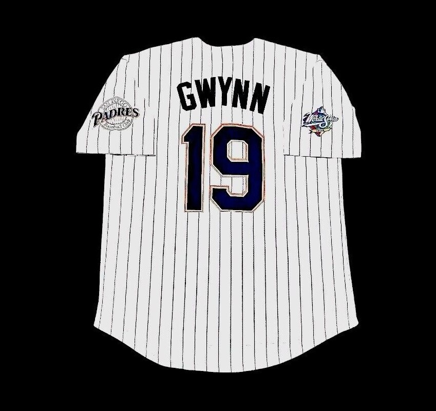 Tony Gwynn San Diego Padres 1998 Men's Pinstripe World Series Baseball Jersey
