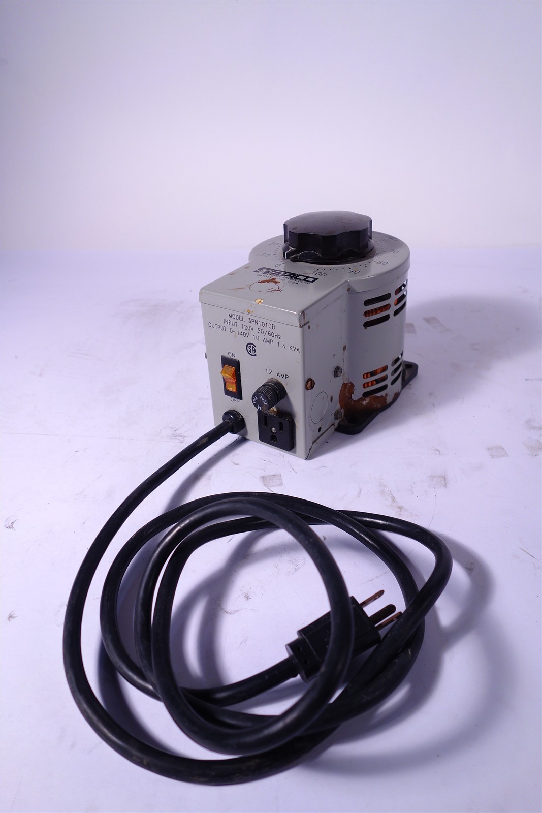 Staco 3PN1010B Variable Autotransformer Variac - Great Working Condition