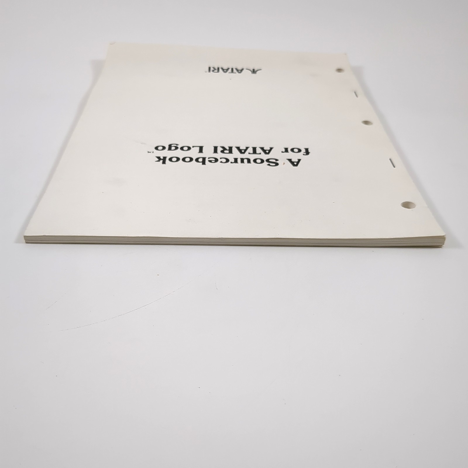 Atari Logo Sourcebook Vintage Graphic Design Atari Manual