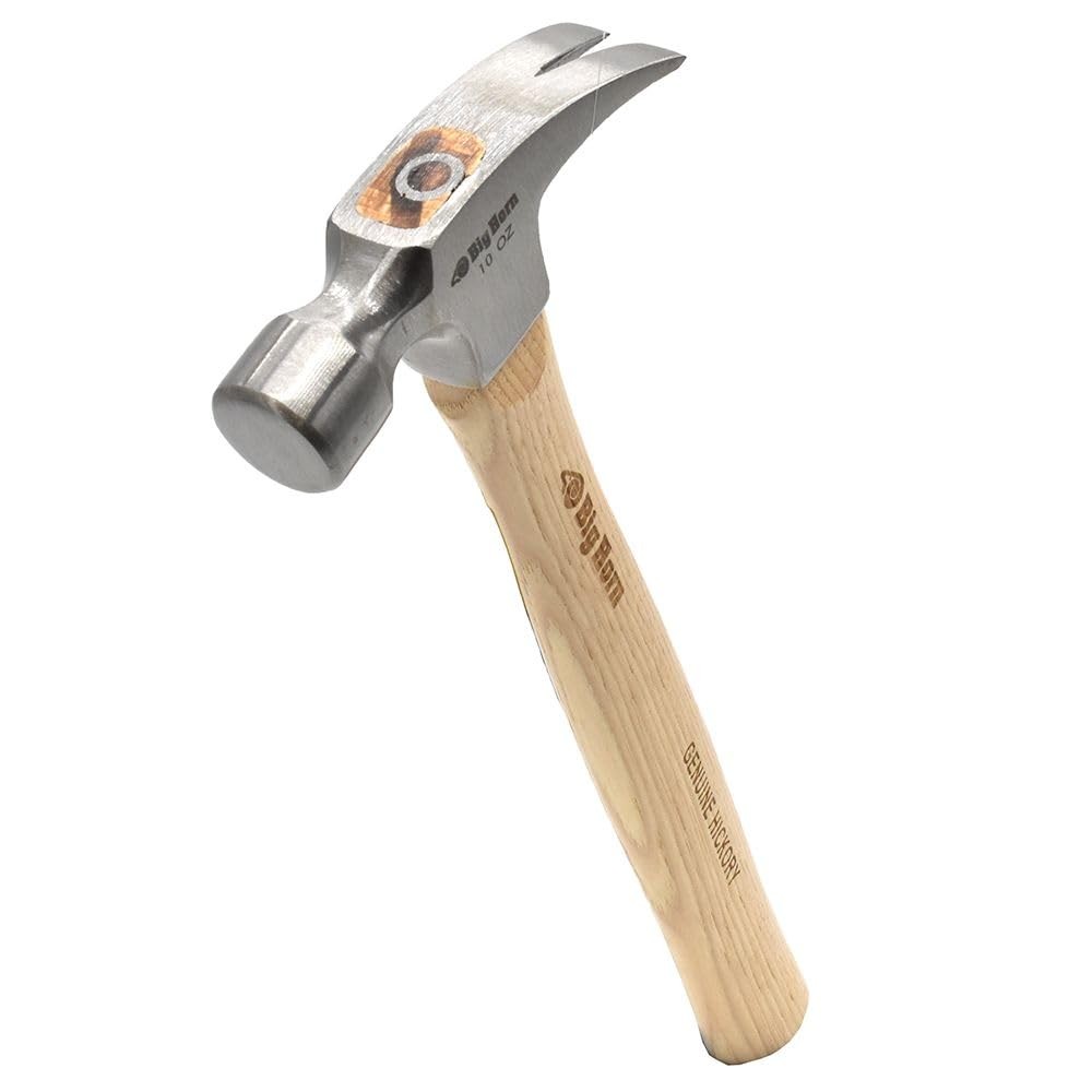 15126 10 Oz Claw Hammer With Hickory Straight Handle