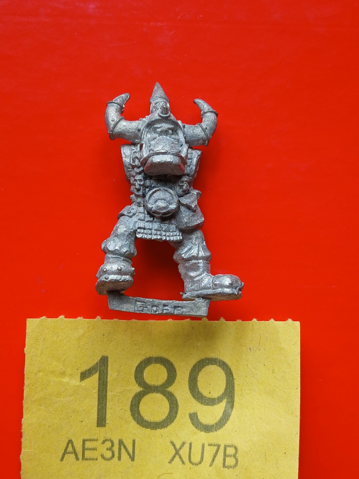 Space Ork Goff Skarr Boy warhammer fantasy 40K metal #189
