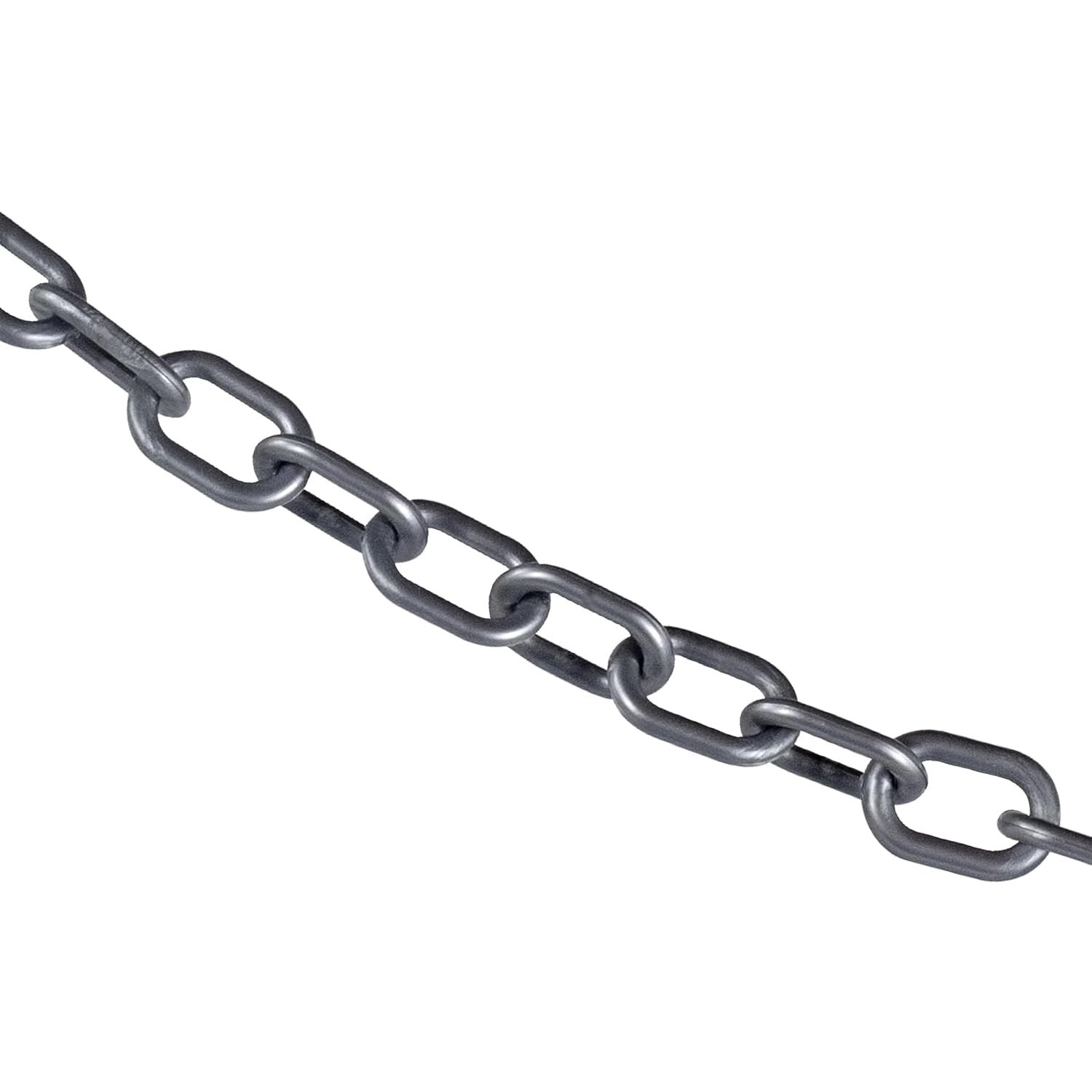 Mr. Chain Plastic Barrier Chain, Silver, 1-Inch Link Diameter, 25-Foot Length (1