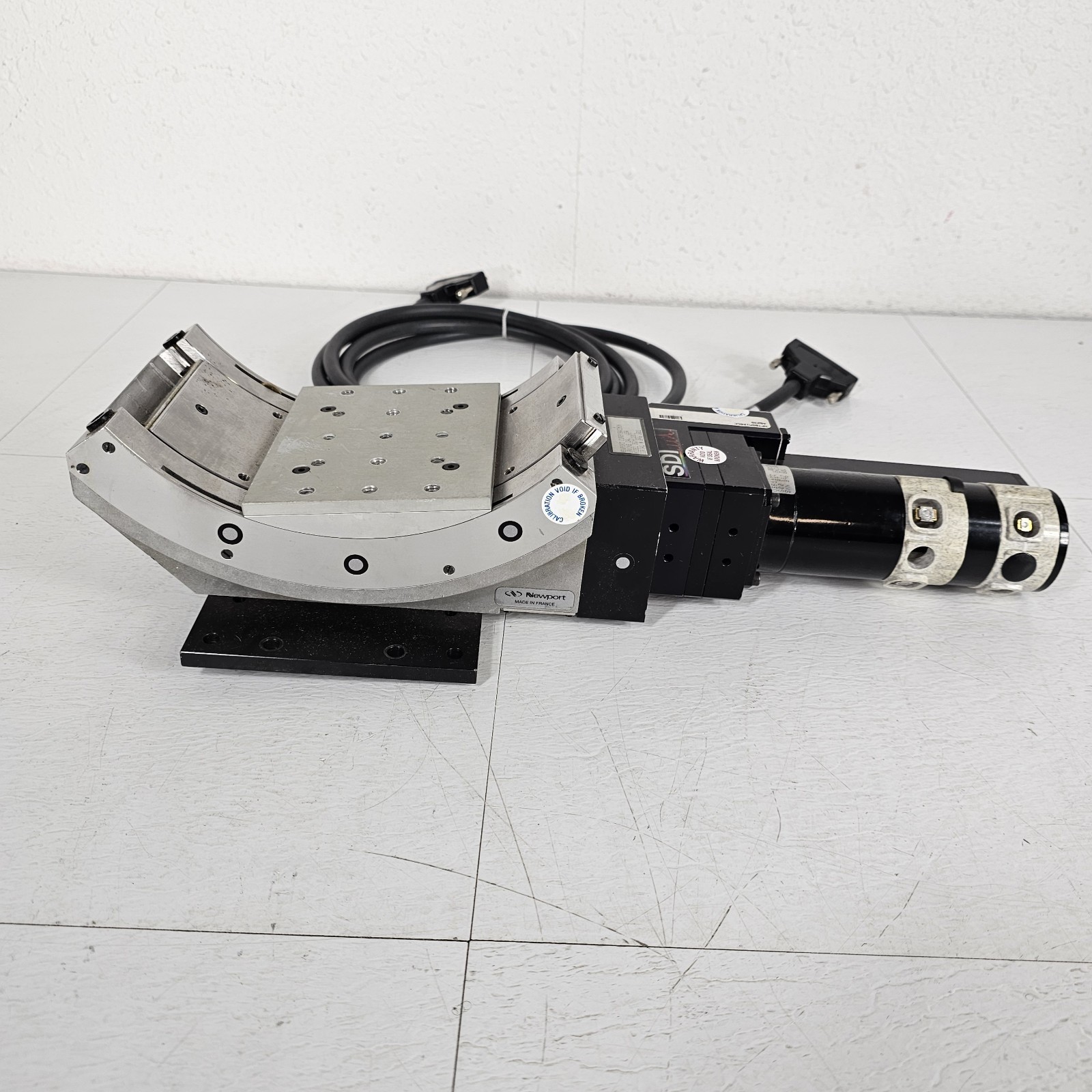 Nwport BGM120CC Motorized Goniometer ±45° Travel DC Motor Drive w/ Encoder