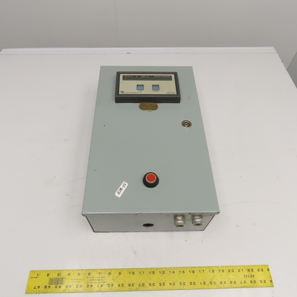 Power Measurement 3300 ACM Digital Power Meter Unit W/ Display & Type Enclosure