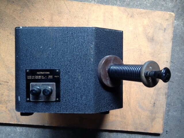 Electro Static Voltmeter, 5 and 10 KV, Model 251, No. 011491