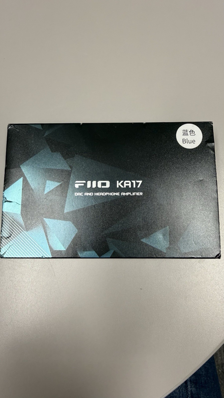 FiiO KA17 Portable USB DAC Audio HiFi Decoder, Dual ES9069Q PCM768DSD512 (Blue)