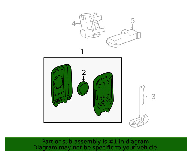 Genuine GM Transmitter 13560193