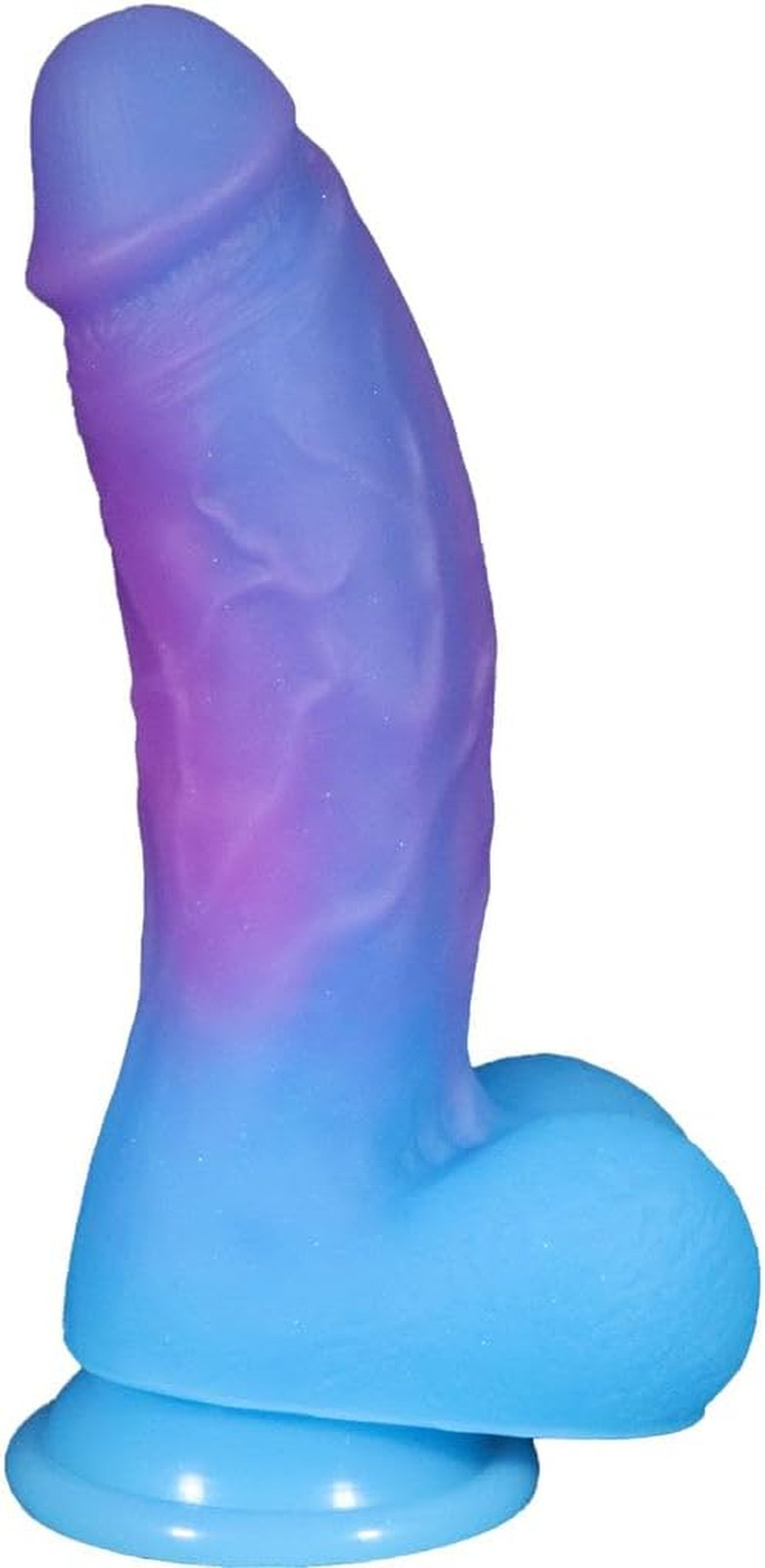 8 Inch Realistic Thick Silicone Dildo Adult Sex Toy for Women,Colorful Flexible