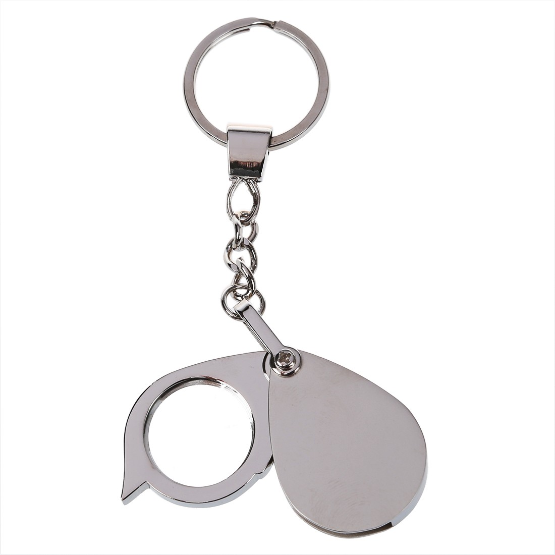 10X 20 mm jeweler's loupe magnification keychain folding  magnifier B5A45354