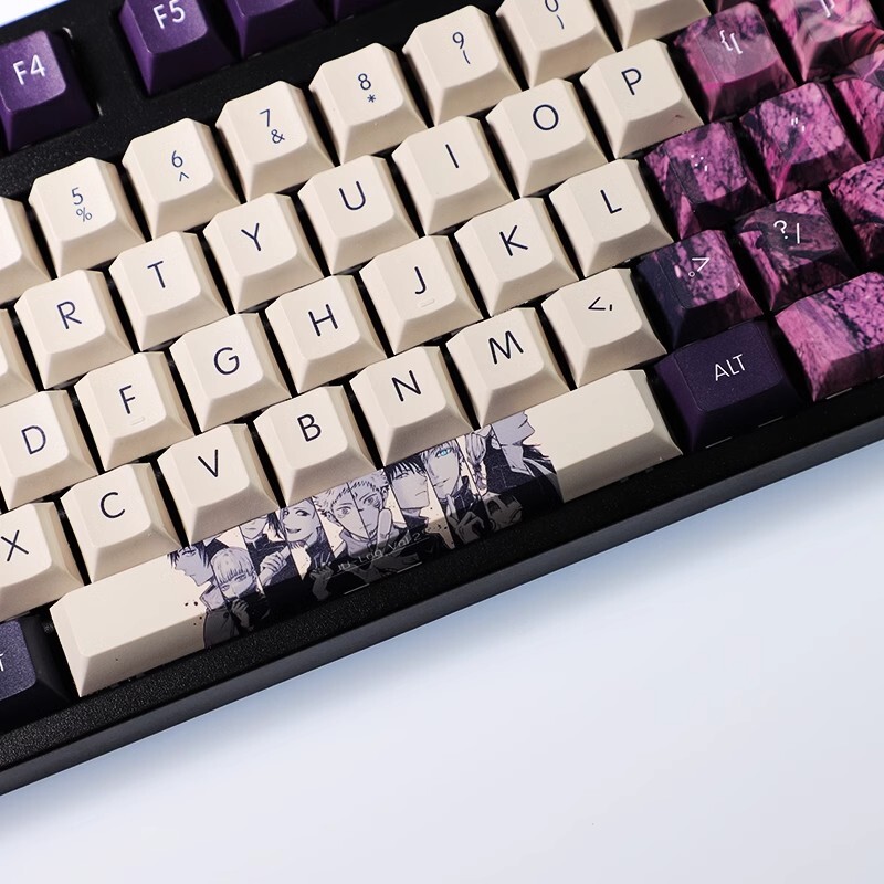 Jujutsu Kaisen Satoru Anime Animation Personality 108 Keycap Pbt Craft Homeboy