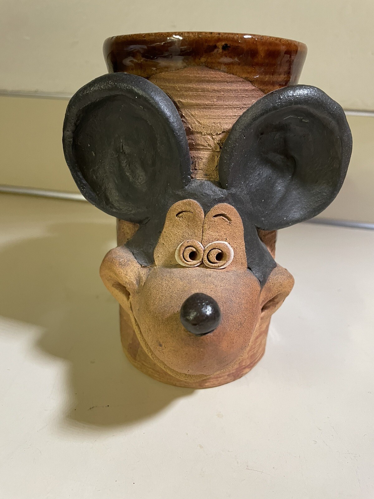 The Muggers Mickey Mouse Mug Artist Sculpted mug