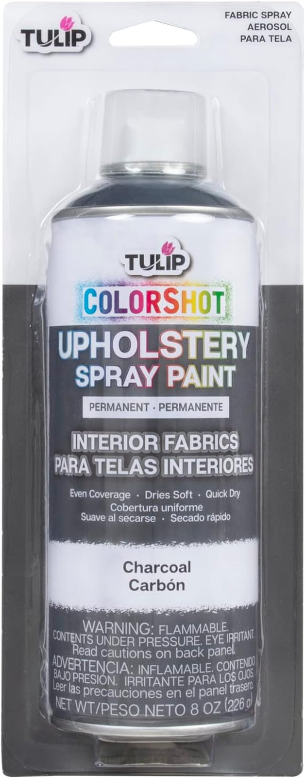 Colorshot Fabric Spray Paint for Upholstery, Permanent Spray-On Fabric Paint for