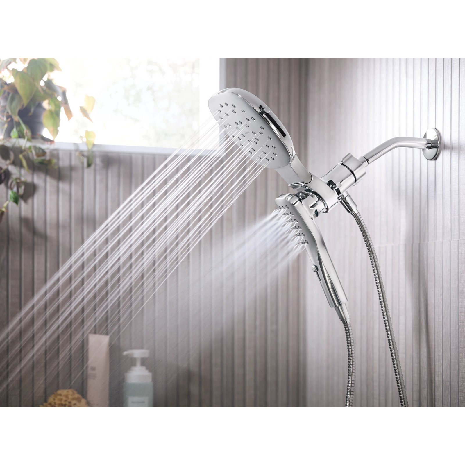 Moen 220C5EP Verso 1.75 GPM Multi Function Shower Head - Black