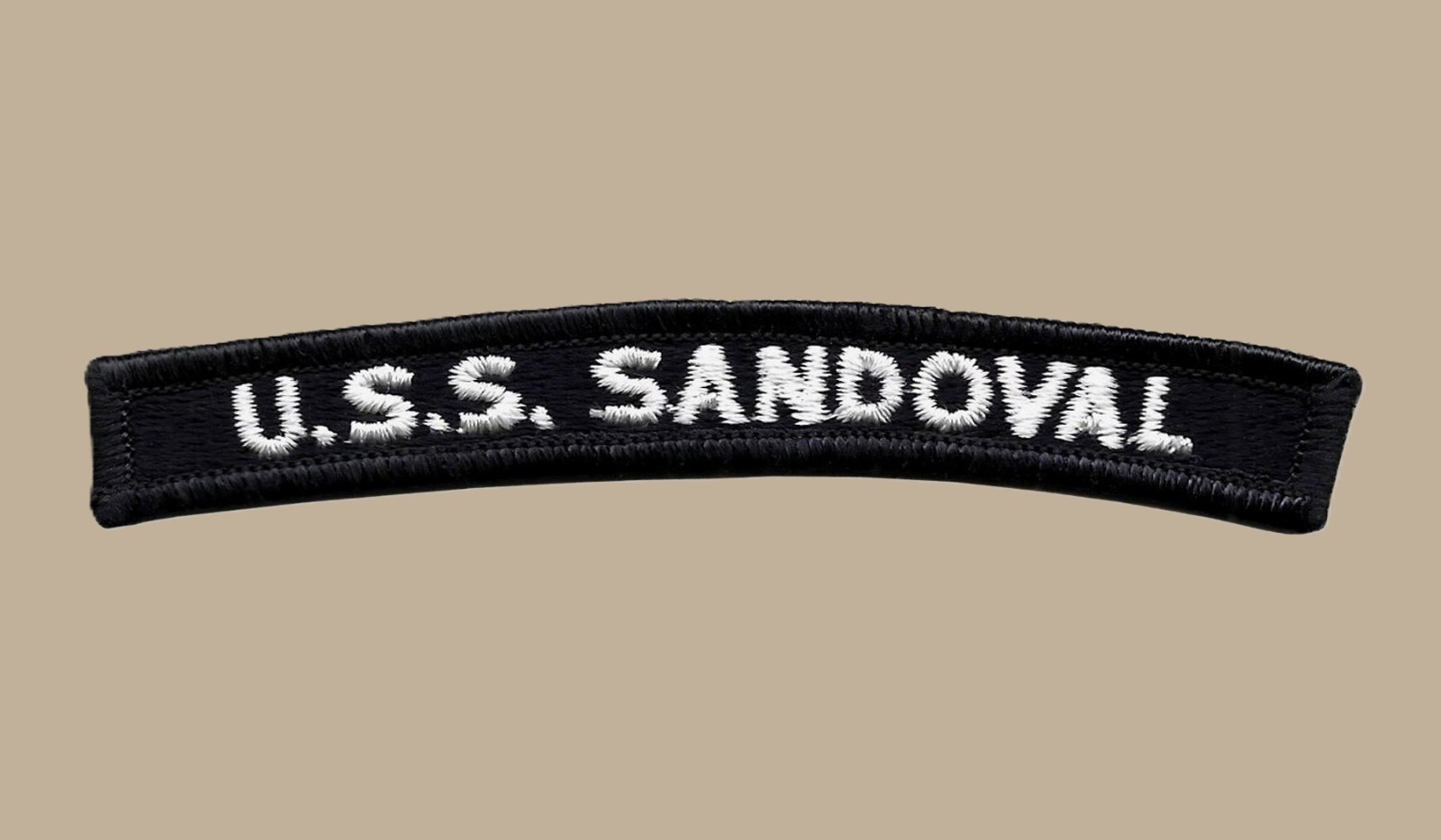 US Navy LPA-194 APA USS Sandoval Attack Transport Ship UIM Rocker Tab (01)