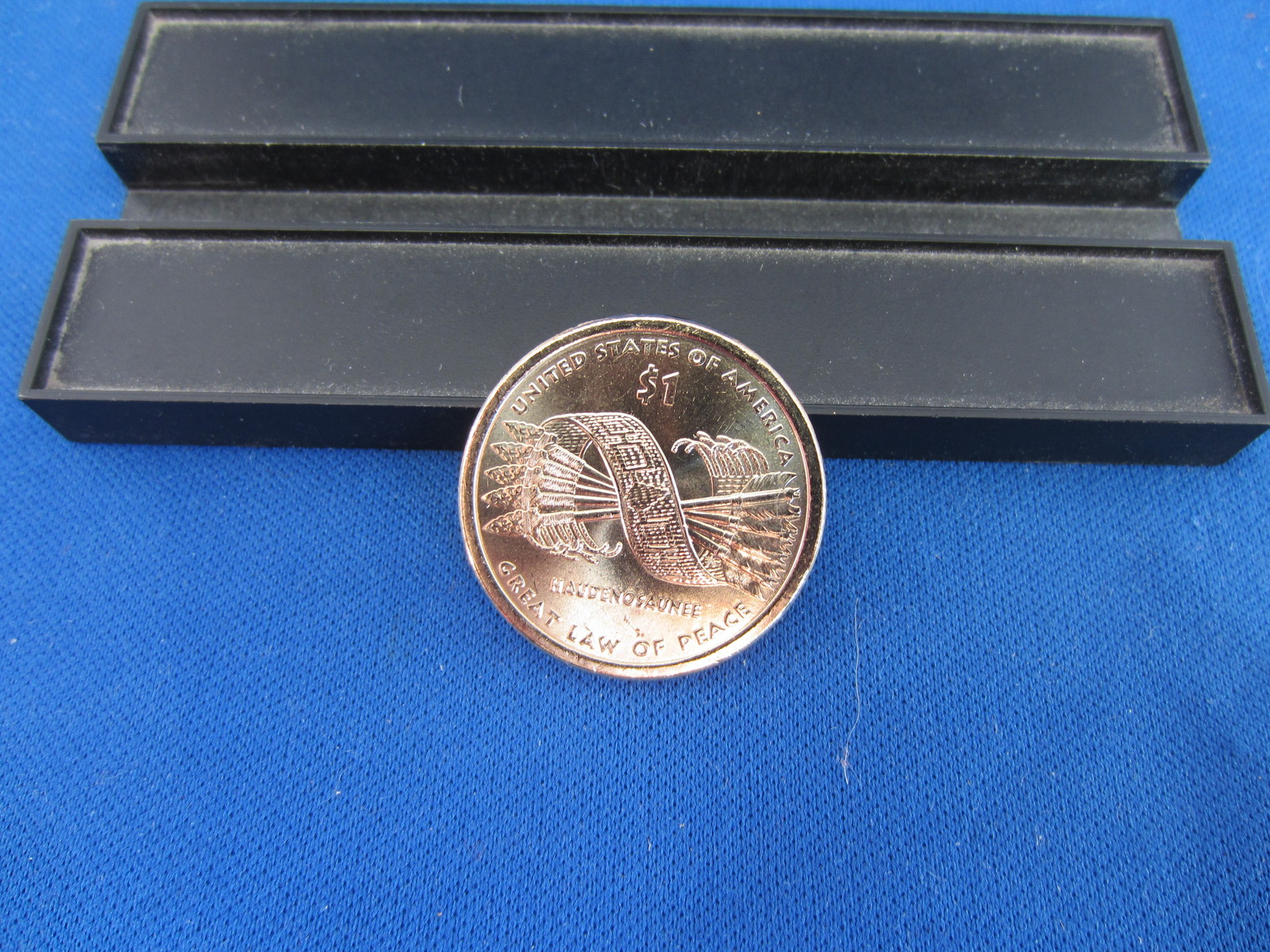 2010-S  Native American Dollar Deep Cameo Mirror Proof  Hiawatha Belt Reverse