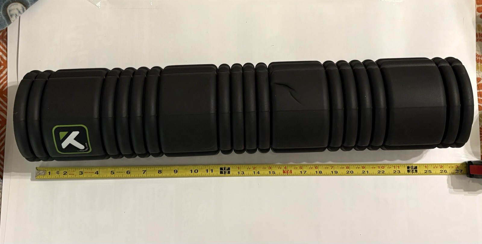 Trigger Point Grid 2.0 Foam Roller Black 26" Long - Hardly Used