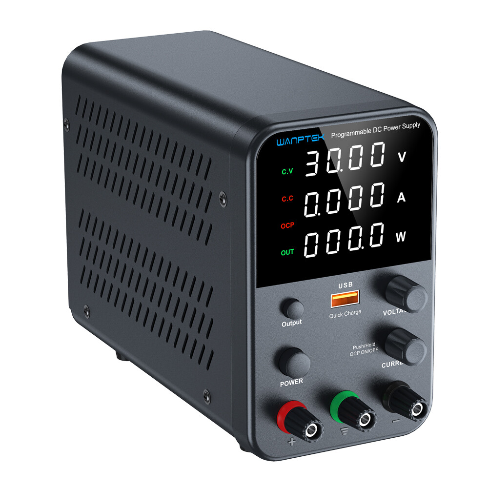 WPS 0-30V/60V 0-5A/0-10A Adjustable Lab DC Power Supply Variable Bench Switching