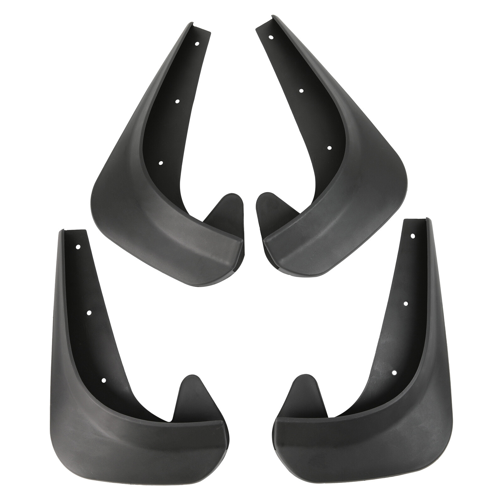 4PCS Wearing Mud Flaps Mudguards Splash Guards For Toyota Yaris Hatchback 05-19