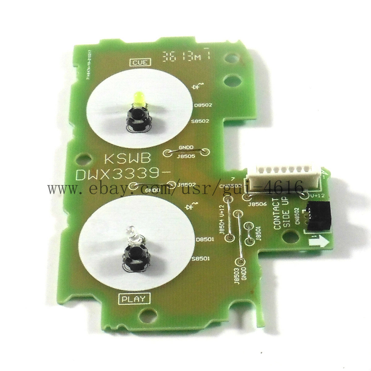 Play Cue Circuit Board PCB - DWX 3339 DWX3339 for Pioneer CDJ 2000 Nexus Green