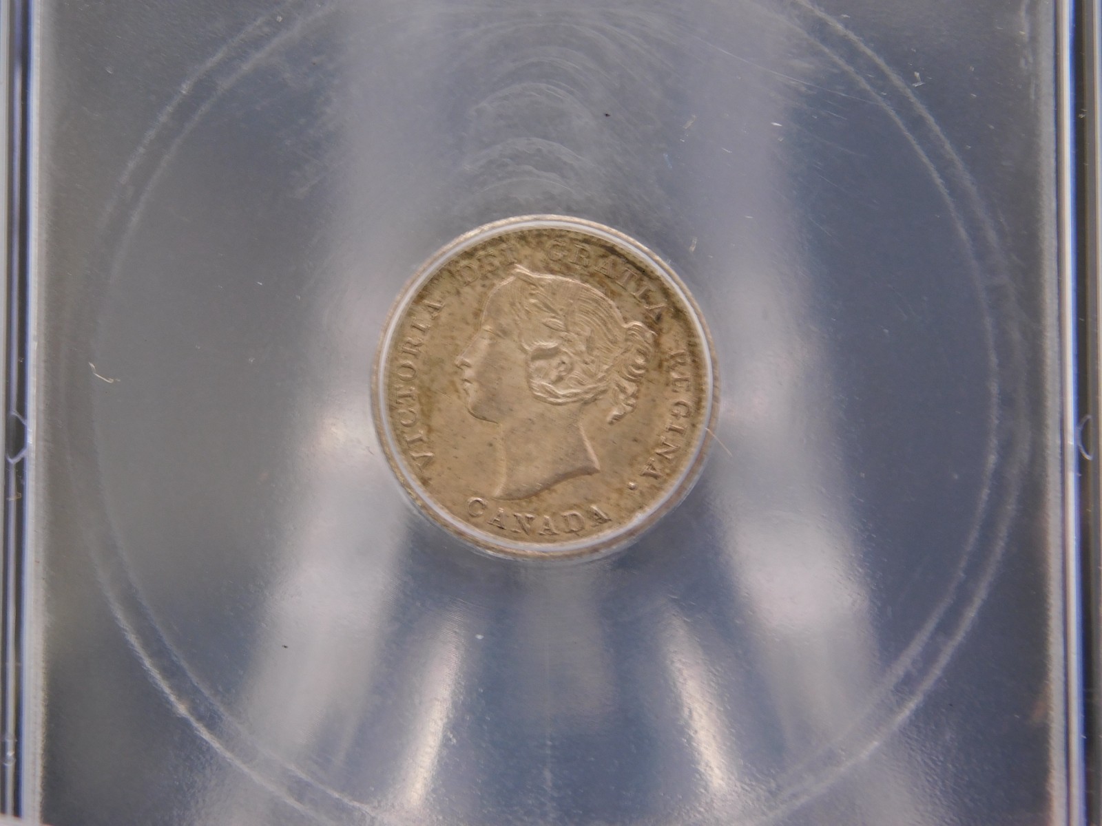 1899 CANADA FIVE CENT ICG AU58 (BT1251)