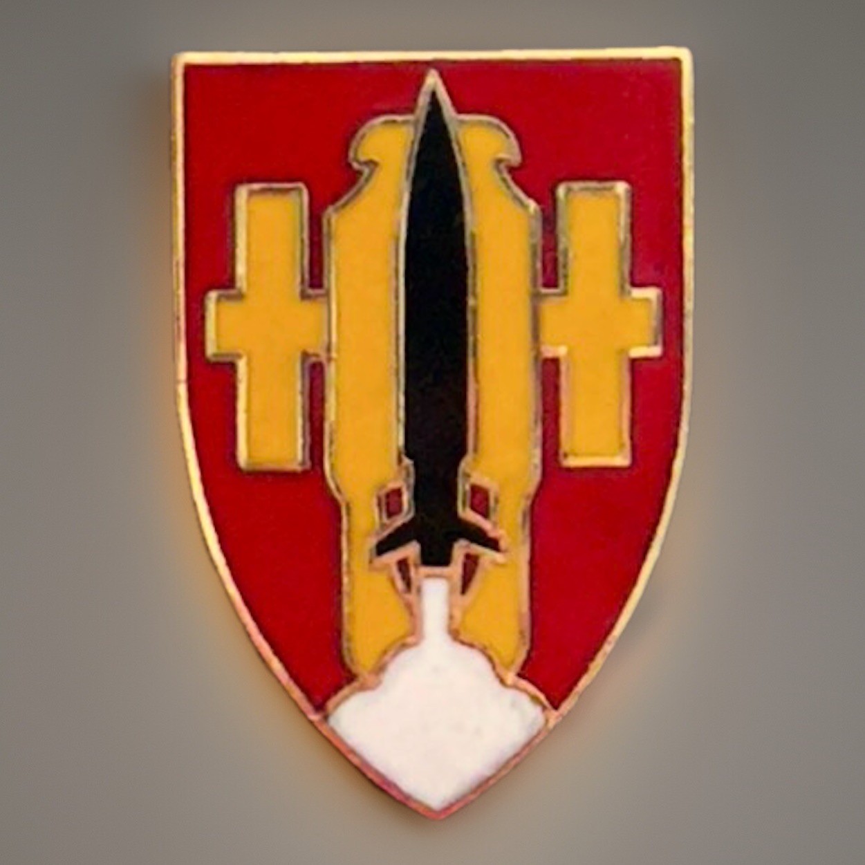 US Army Artillery and Missile School 1” Hat Pin