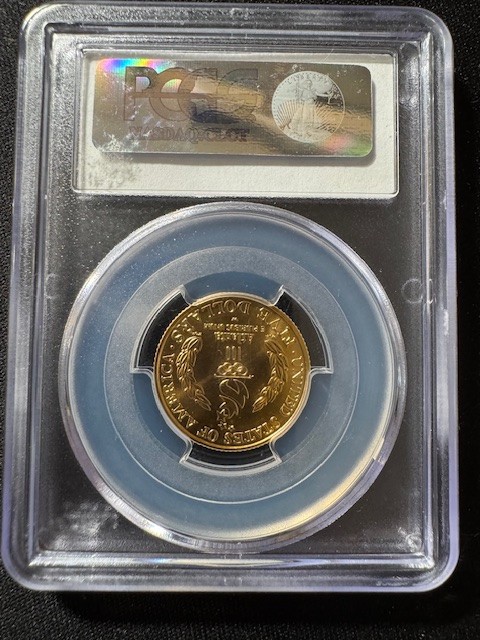 1996 CAULDRON - $5 GOLD COMMEMORATIVE - US MINT - PCGS MS69