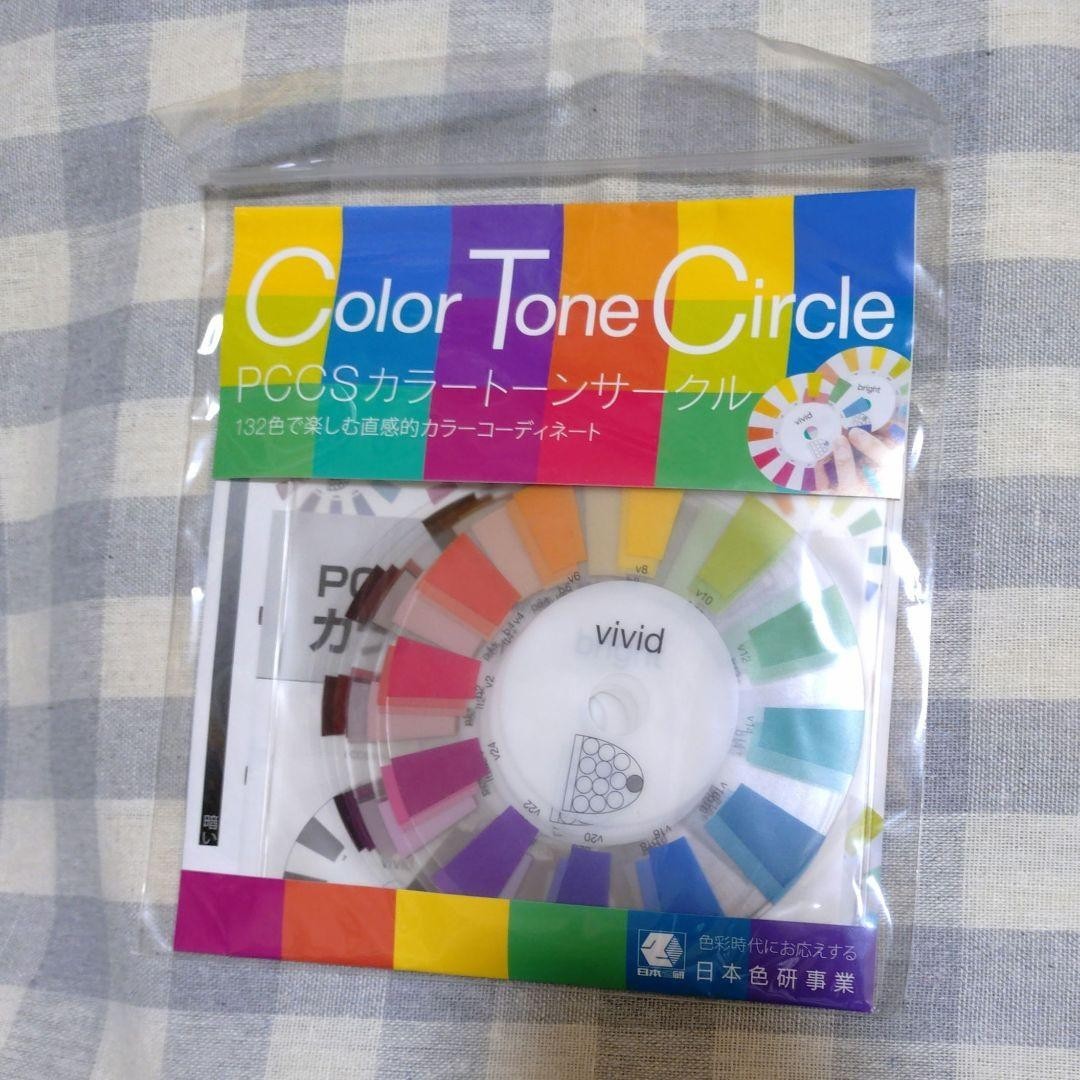 Japanese PCCS Color Tone Circle 11 Transparent Discs 132 Colors with Pouch Japan