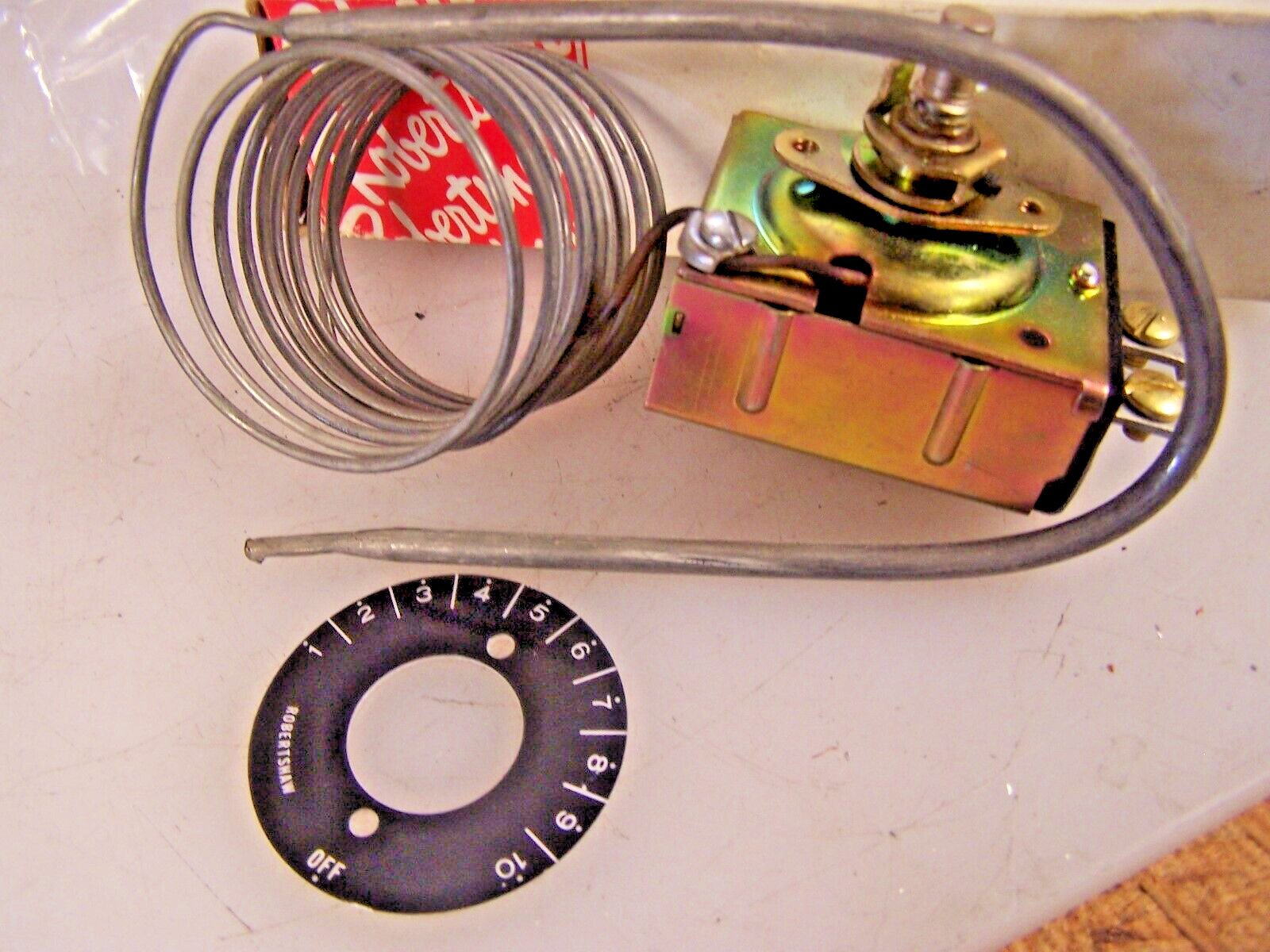 NEW ROBERTSHAW 5210-362 COMMERICAL ELECTRIC OVEN THERMOSTAT 100° TO 550°F 8250