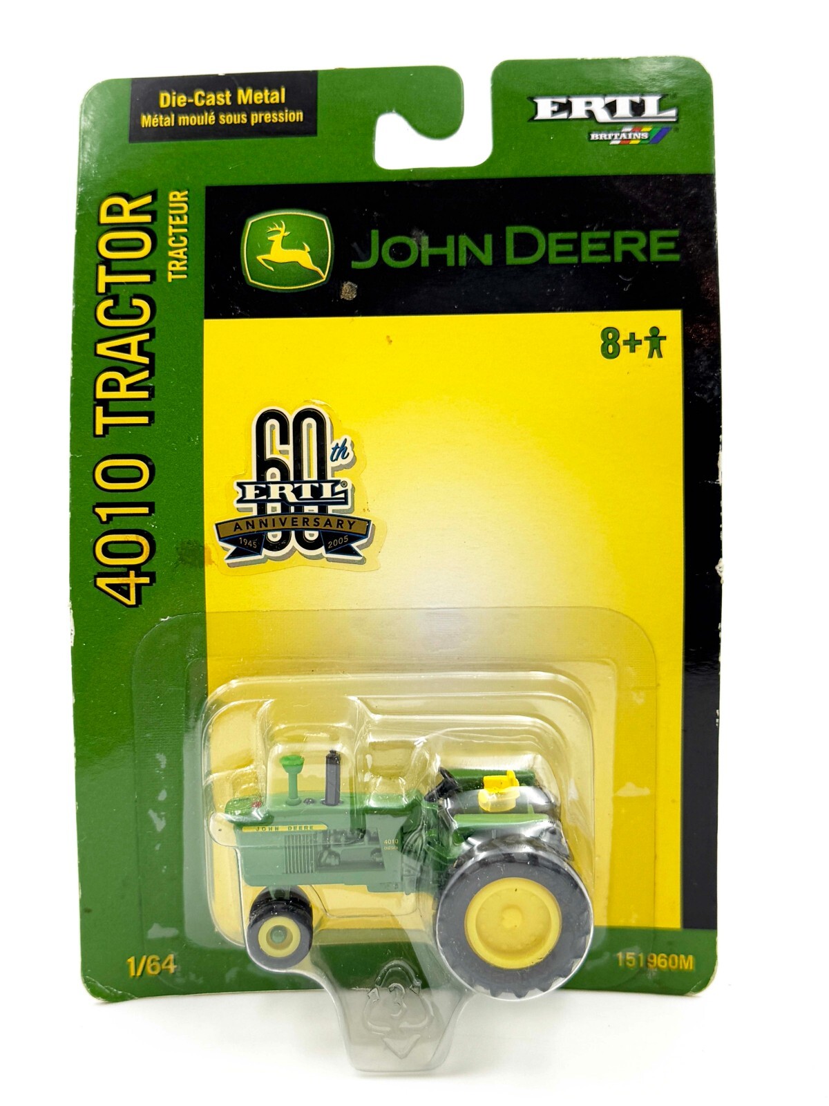 1/64 John Deere 4010 Tractor With Narrow Front