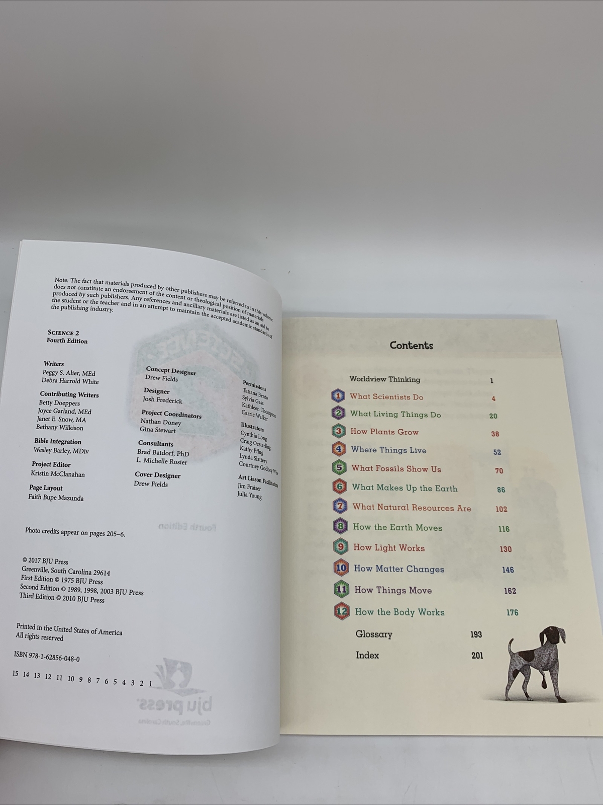 BJU Science 2 Student Text (4th Edition) 2nd Grade Bob Jones