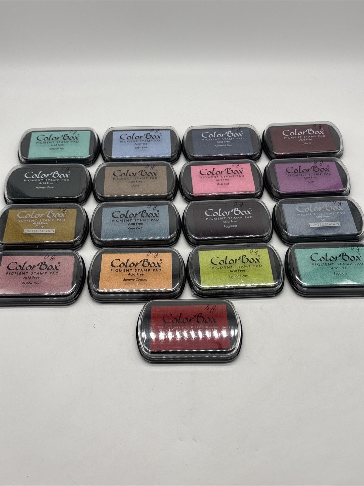 ColorBox Ink Pads for Stamping Scrapbooking Card Making Lot Of 17 New Sealed