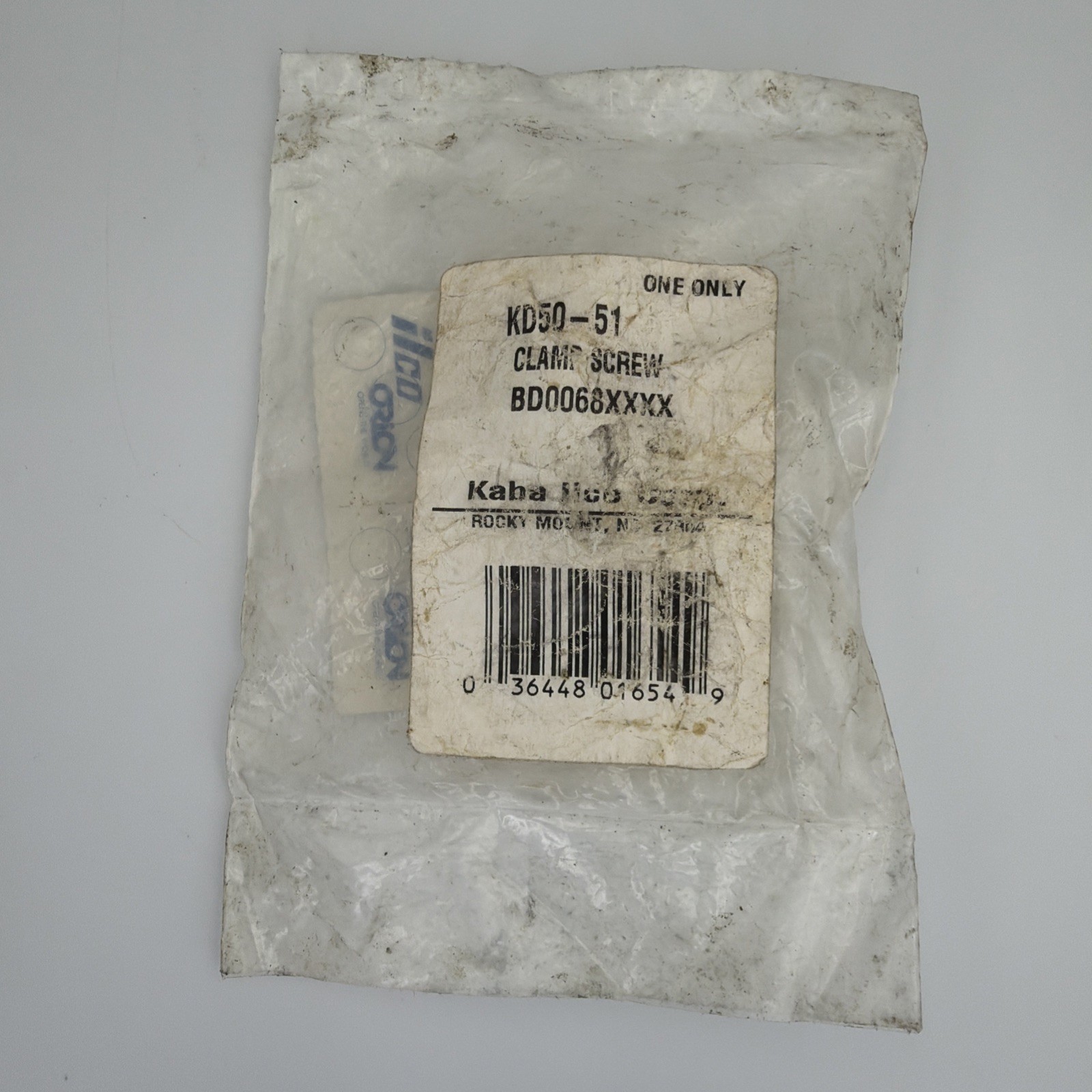 Kaba Ilco KD50-51 Clamp Screw BD0068xxxx