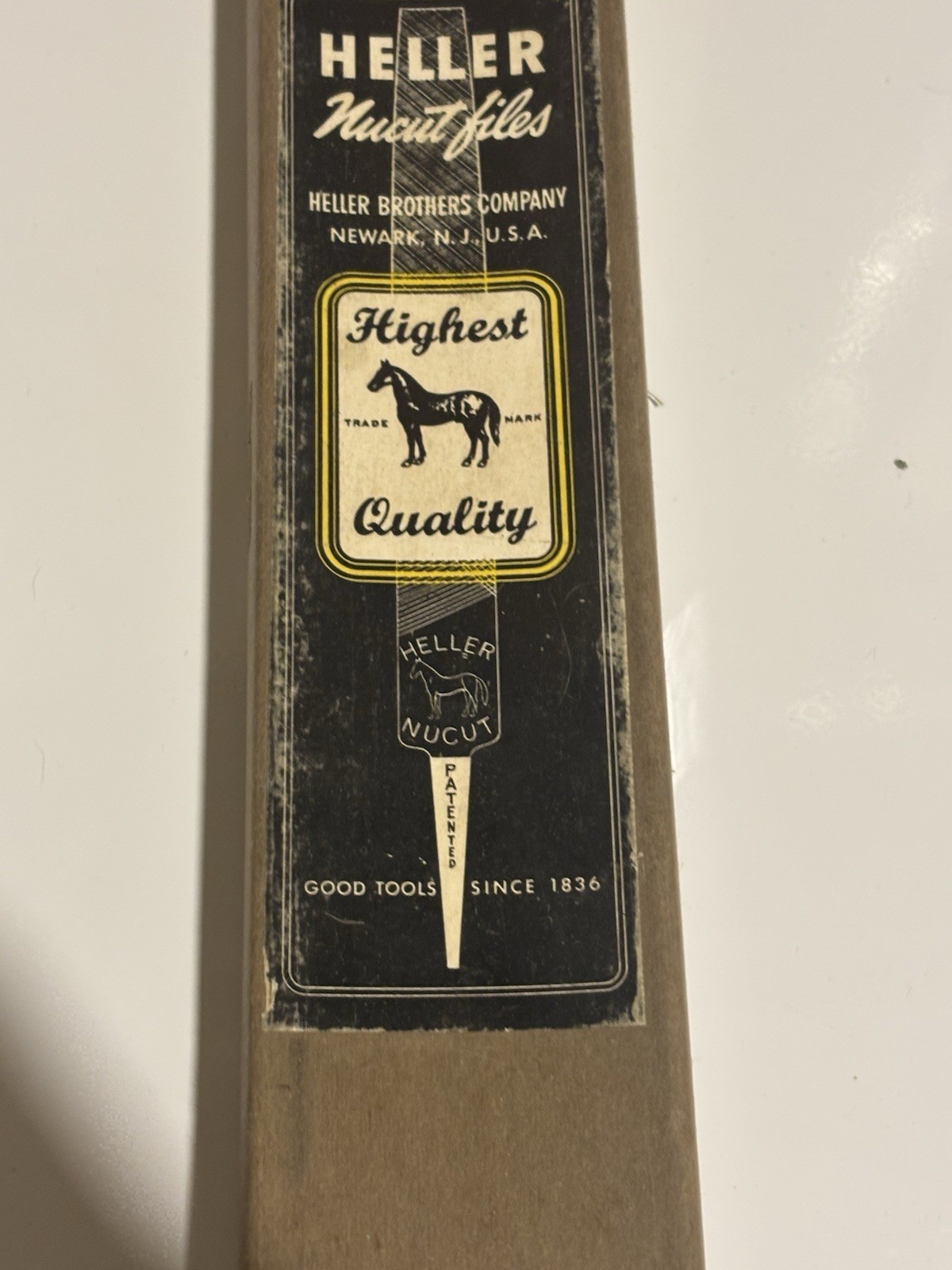 NOS 14” Square Heller Files 2nd Cut.