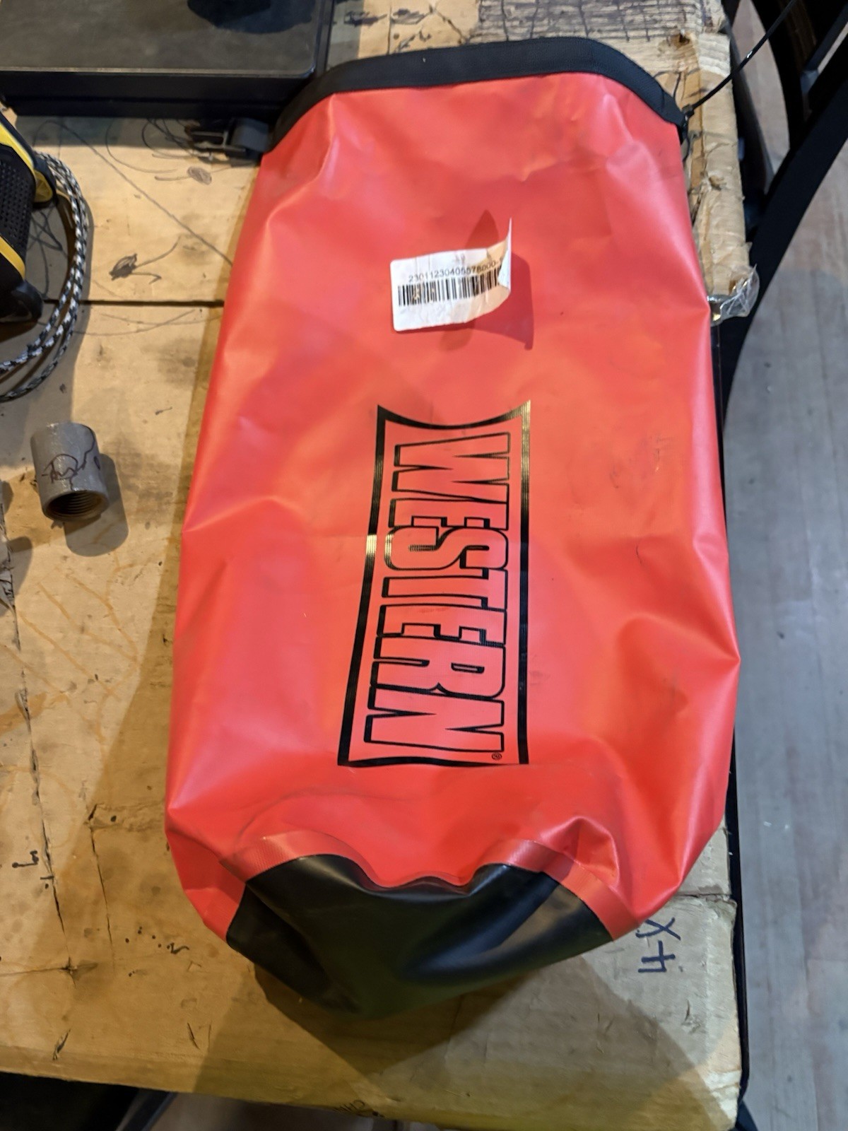 Western. Salt Sand Spreader / Snow Plow Parts Storage Bag