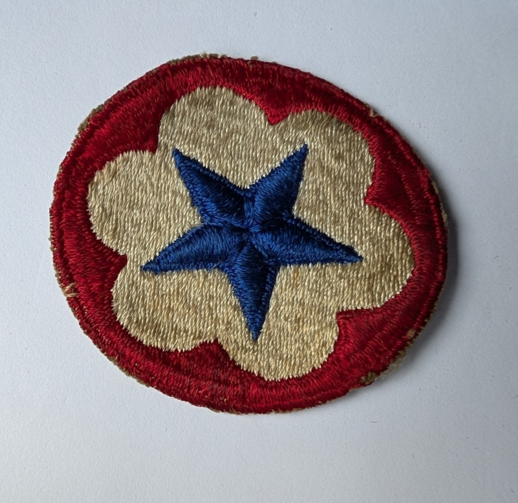 Two (2) WW2 Army Service Forces Patches