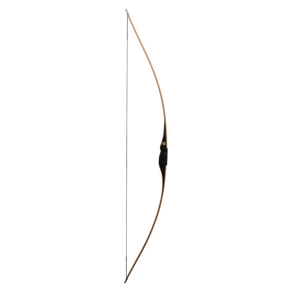 Bear Montana Longbow RH30 Bamboo Bow, Traditional Archery (AMLB2430R)