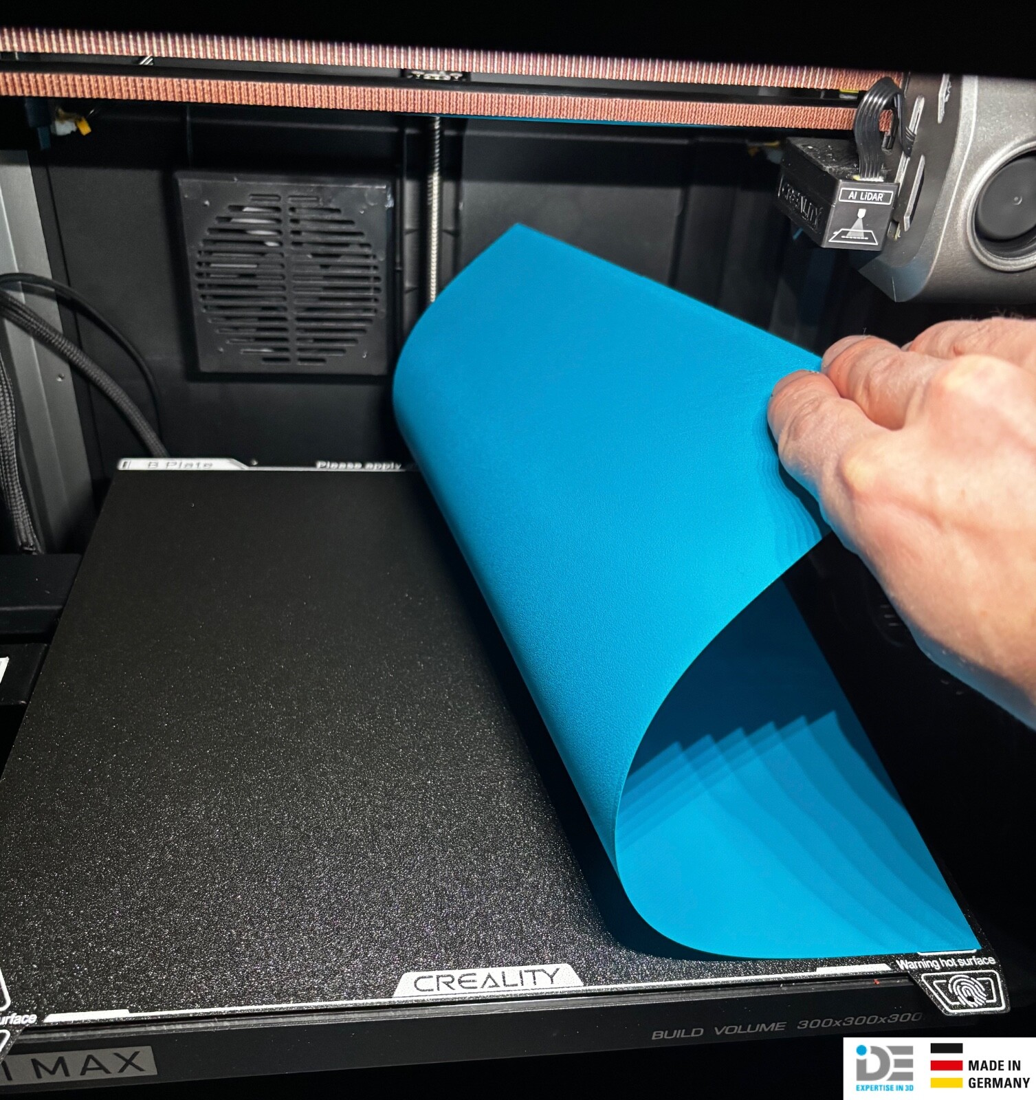 IDE upgrade build platform for Creality K2 Plus - upgrade build plate