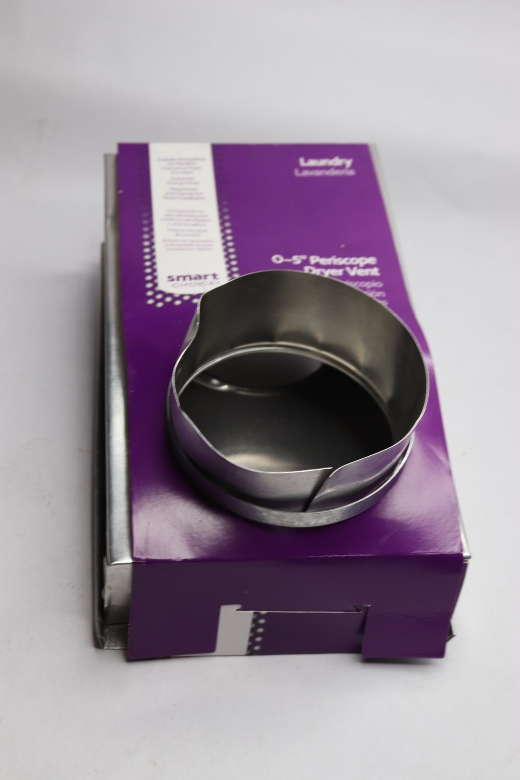 Smart Choice Adjustable Dryer Vent 0-5 in. Periscope