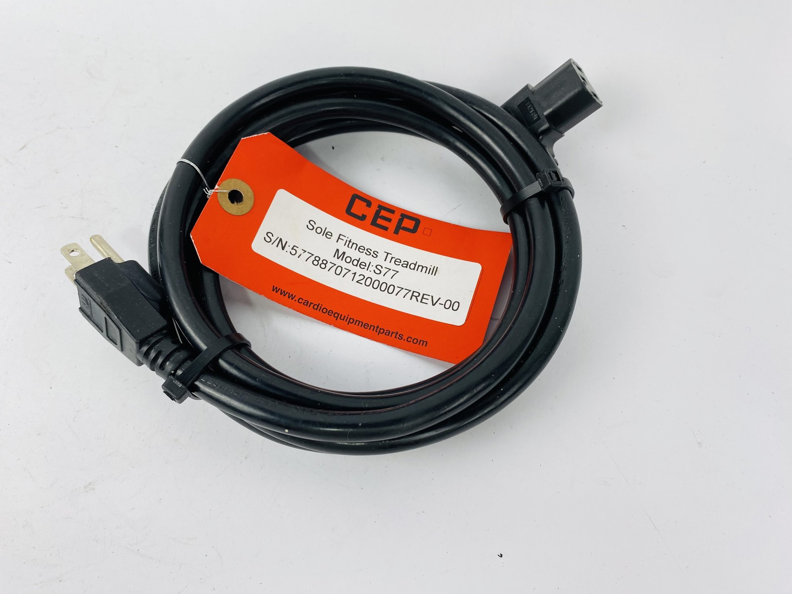 Sole Fitness S77 Treadmill AC Power Supply Cable Line Cord (SC310)